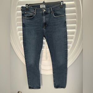 Agolde women’s Toni mid rise straight leg denim jeans size 29